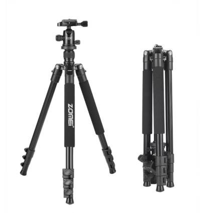 Zomei Q555 Lightweight Aluminum Alloy Camera Tripod