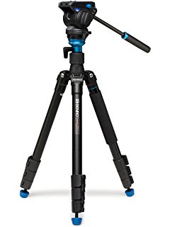 Benro S6 Single Leg Carbon Fiber Video Tripod Kit