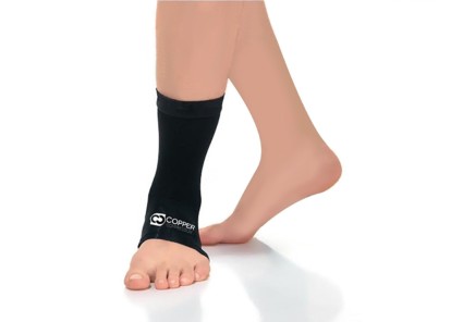 Copper Compression Recovery Ankle Sleeve