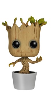 Funko POP! Marvel: Dancing Groot Bobble Action Figure