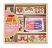 Melissa & Doug Wooden Stamp Set