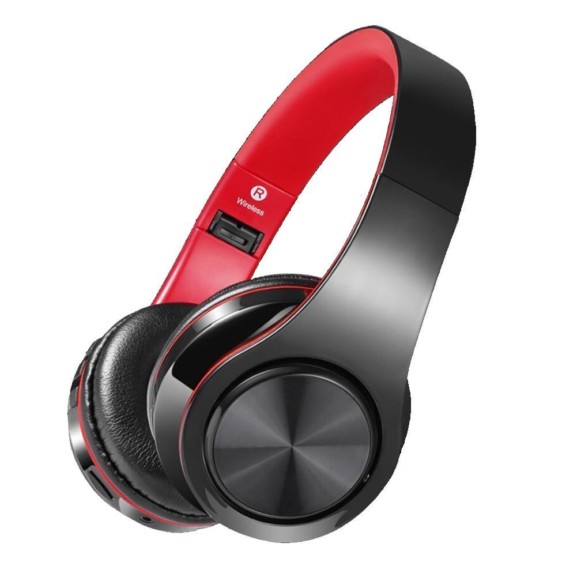 Teetox Over-Ear Hi-Fi Stereo Wireless/Wired Headset, Foldable, CVC 6.0 Noise Canceling Mic