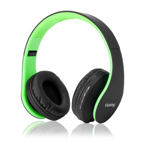 Vicking Bluetooth Headphone Over-Ear, Hi-Fi Stereo Wireless Headset