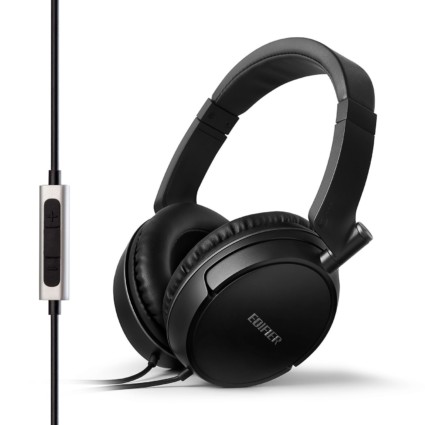 Edifier P841 Comfortable Noise Isolating Over-Ear Headphones With Microphone And Volume Controls