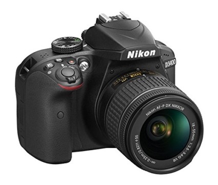 Nikon D3400 with 18-55mm Nikkor AF-P Lens