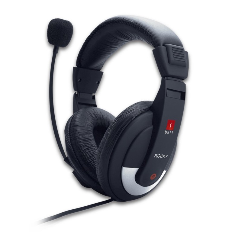 iball rocky headset with mic