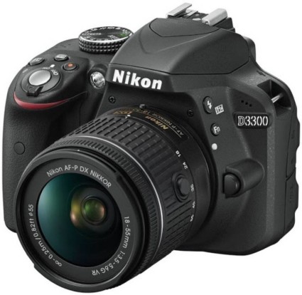 Nikon D3300 with 18-55mm Nikkor AF-P Lens