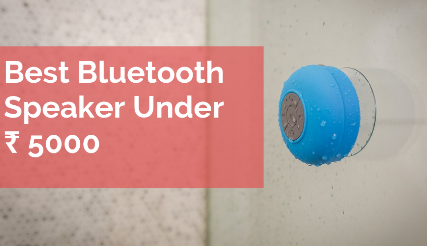 Bluetooth speakers under ₹5000