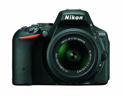 Nikon D5500 with Nikon AF-P Nikkor 18-55mm VR kit lens