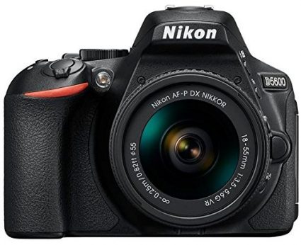 Nikon D5600 with 18-55mm VR Kit lens