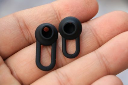 Xiaomi Bluetooth Headset Earbuds in hands