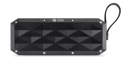 Zoook Rocker Armor XL (30W) Bluetooth Speaker with Twin Bass Radiators and 4400 mah Battery (Black)