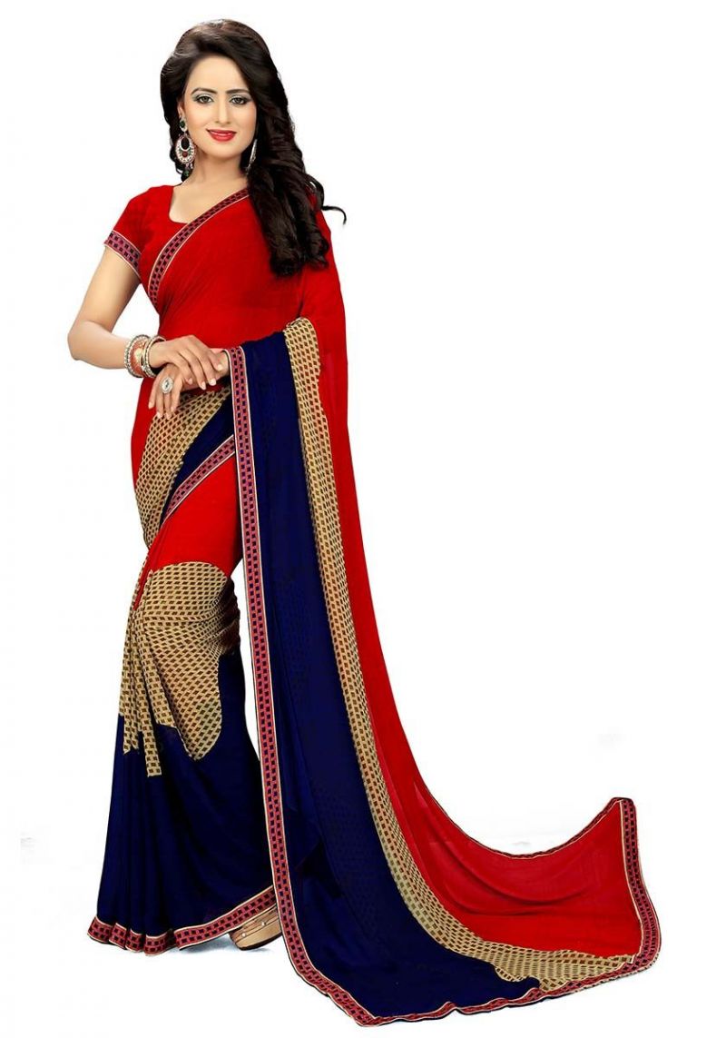 voonik sarees party wear