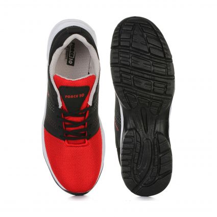 FORCE 10 By Liberty Red Mens Non-Leather Sports shoes