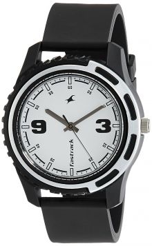 Fastrack Casual Analog White Dial Men's Watch -NJ3114PP01C