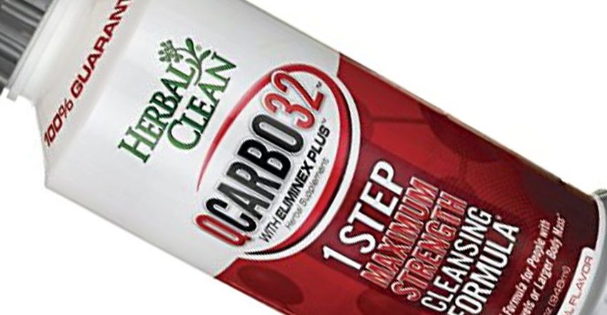 Herbal Clean Qcarbo32 detox drink
