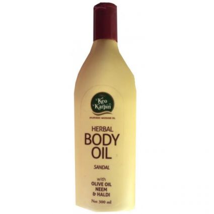 Keo Karpin Herbal Body Oil Sandal with Olive Oil