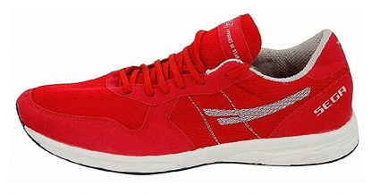 Sega Unisex red Marathon shoes