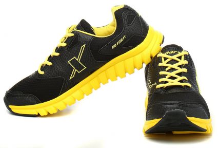 Sparx mens Black & yellow