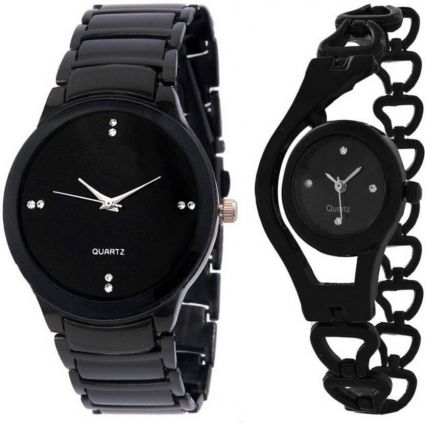 NIYATI NX IIK-BLACK black CHAIN Watch 