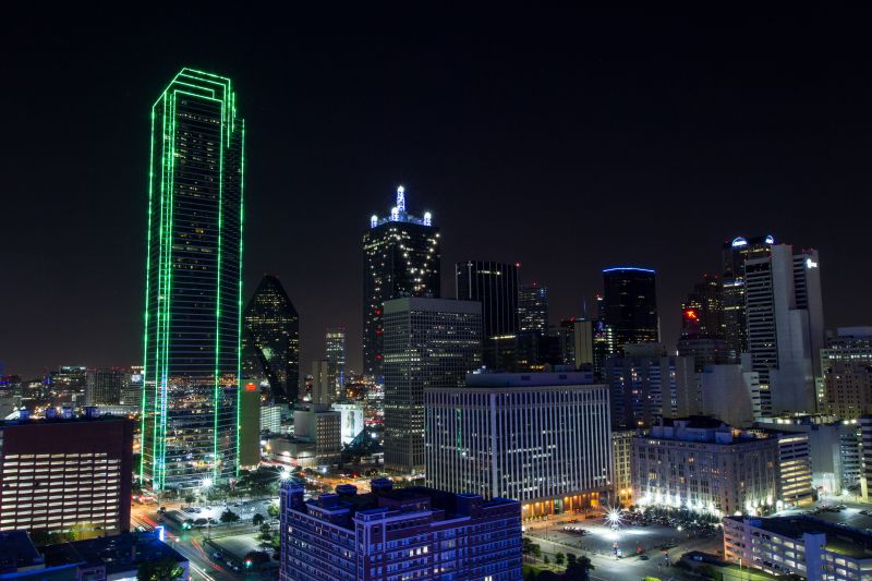 Night life in Dallas