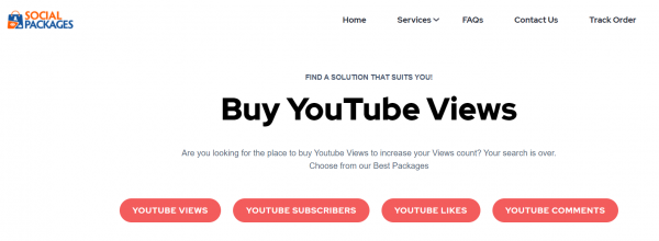 socialpackages - buy youtube views