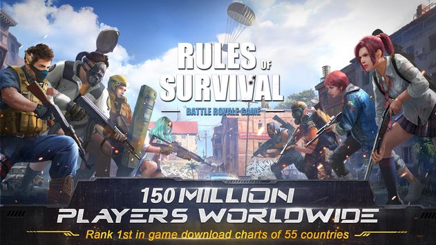 Rules Of Survival Game like Fortnite