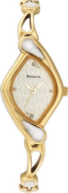 Sonata NG8073YM01C Sona Sitara Watch - For Women