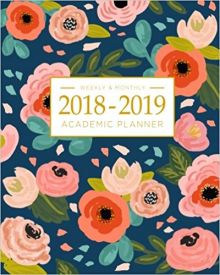 2018-2019 Academic Planner Weekly And Monthly 