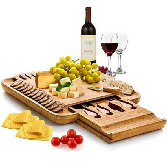 Cheese and Cracker Serving Board