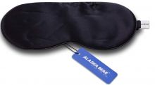 A silk sleep mask