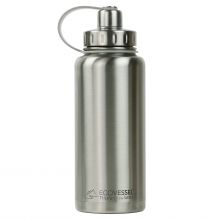 An insulated water bottle