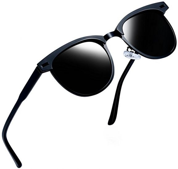 Joopin Semi Rimless Polarized Sunglasses Women Men 