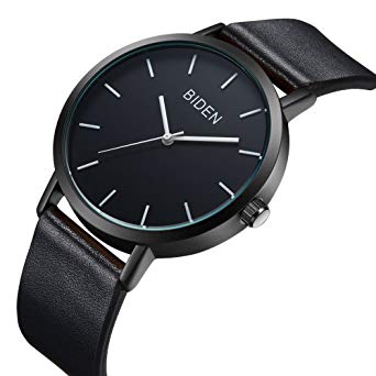 Leather watch