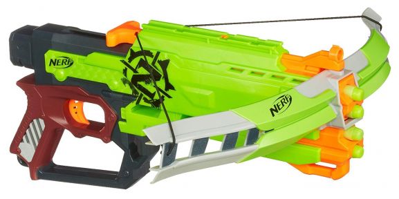 Nerf Zombie Strike Crossfire Bow Blaster