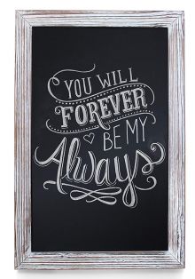 Rustic Magnetic Wall Chalkboard