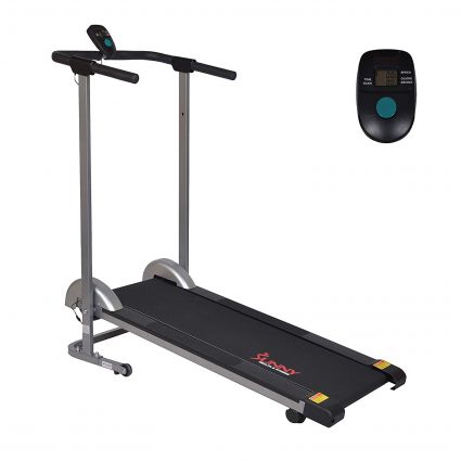 Sunny Health & Fitness SF-T1407M Manual Walking Treadmill