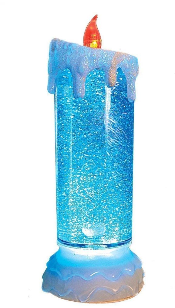 Colour Changing Led Glitter Candle