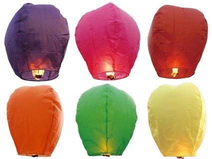 Sky Lanterns or Hot Air Balloon