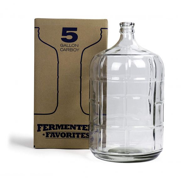 The 5 Gallons Glass Carboy Fermenter 