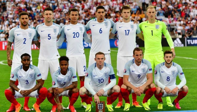 England football team