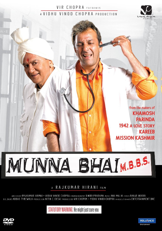 Munna Bhai M.B.B.S. (2003) Best Comedy Bollywood Movie