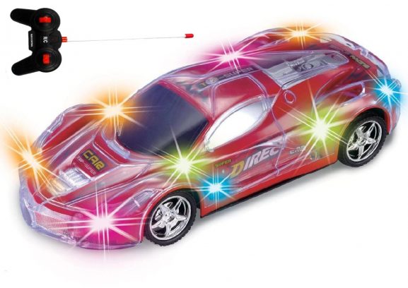 Haktoys Light Up 1:24 Scale RC Sports Car