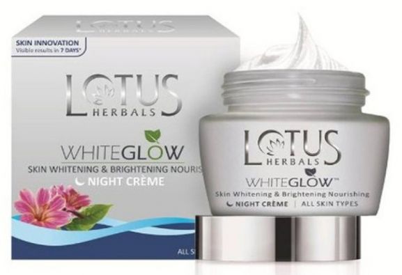 Lotus Herbals Whiteglow Skin Whitening and Brightening Nourishing and Night Cream