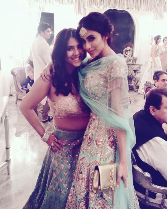 Mouni Roy with Ekta Kapoor