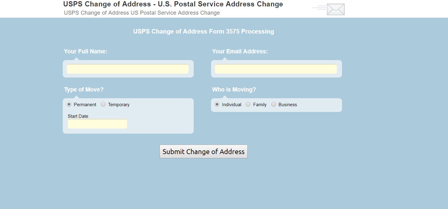 usps move change address usps move change address