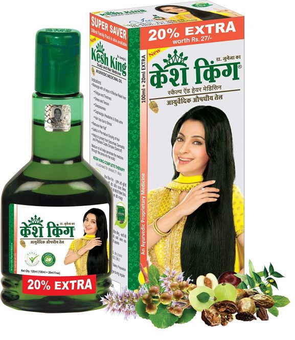 Kesh King ayurvedic scalp hair oil