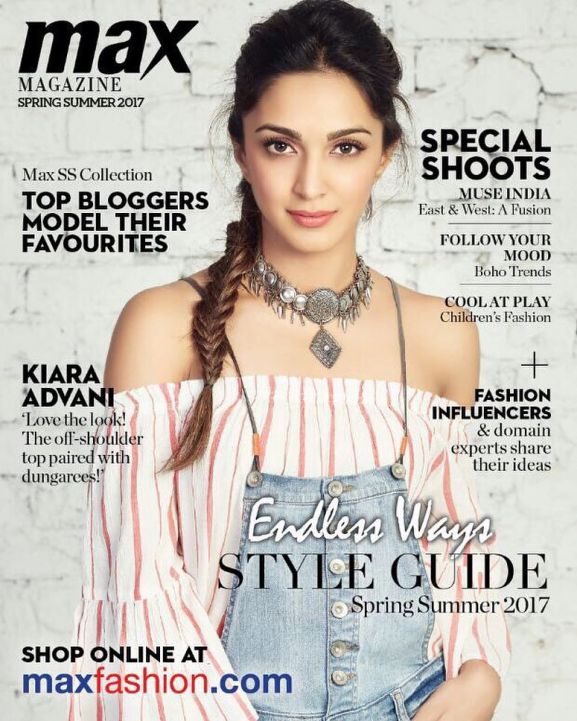 Kiara Advani on magazine cover