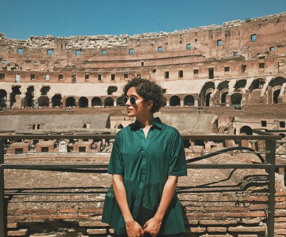 Sanya Malhotra on vacation