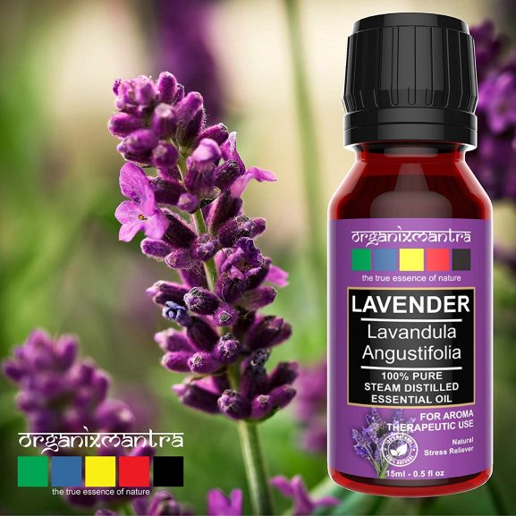 Organix Mantra Lavender Pure Essential Oil made up of